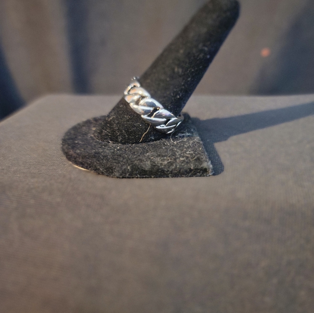 Men solid  silver  ring - Picture 3 of 7